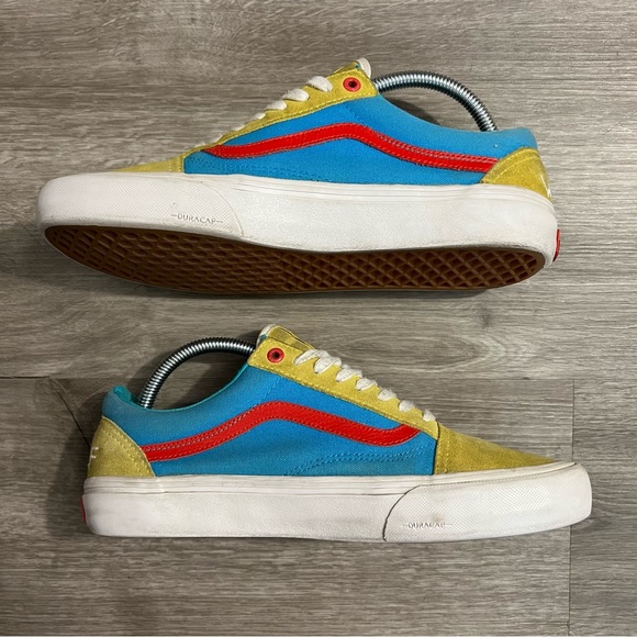 Golf Wang Vans Old Skool Pro Tri Color Size 9.5 - Picture 3 of 8